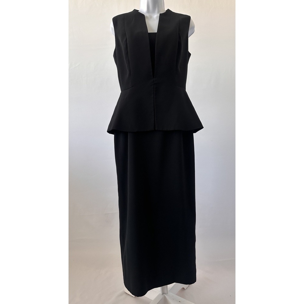 Evan-Picone Black Classic Sexy Power Dress, Women's Sz: 6